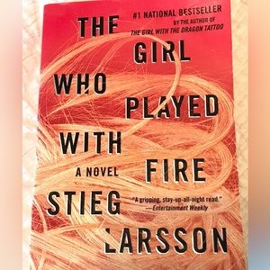 The Girl who played with fire book by Stieg Larsson paperback